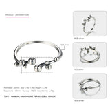 Tardoo Spring Collection 100% 925 Sterling Silver  Stackable Ring For Women And Girl Classic Style Sterling Silver Jewelry
