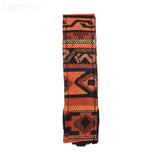 TS-MU Retro Style Double Cotton Yard Colorful Pattern Camera Shoulder Neck Sling Hand Strap Belt
