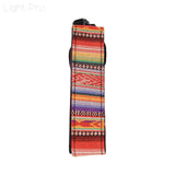 TS-MU Retro Style Double Cotton Yard Colorful Pattern Camera Shoulder Neck Sling Hand Strap Belt