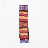 TS-MU Retro Style Double Cotton Yard Colorful Pattern Camera Shoulder Neck Sling Hand Strap Belt