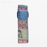 TS-MU Retro Style Double Cotton Yard Colorful Pattern Camera Shoulder Neck Sling Hand Strap Belt