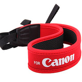 TS-MU Retro Style Double Cotton Yard Colorful Pattern Camera Shoulder Neck Sling Hand Strap Belt
