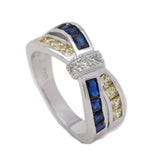cross finger ring for lady paved cz zircon luxury hot Princess women Wedding Engagement Ring purple pink color jewelry