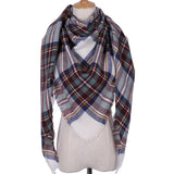 2017 Winter Brand Designer Triangle Scarf Women Shawl Cashmere Autumn Plaid Wool Scarves Blanket Wholesale Drop shipping OL082