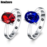 Fashion woman 925 sterling silver jewelry ruby ring and Sapphire ring health Magnetic ring