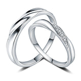 2017 New Engagement ring set Authentic 100% 925 Sterling silver Jewelry rings Fine Gift for lover