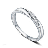 2017 New Engagement ring set Authentic 100% 925 Sterling silver Jewelry rings Fine Gift for lover
